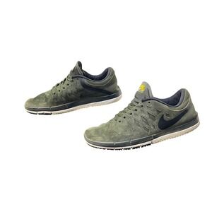 Nike SB Free Nano Skate Shoes Green Suede Low Top Sneakers Womens 704936-301